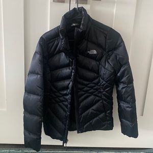 Black medium northface coat medium
